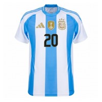 Muški Nogometni Dres Argentina Alexis Mac Allister #20 Domaci Copa America 2024 Kratak Rukav